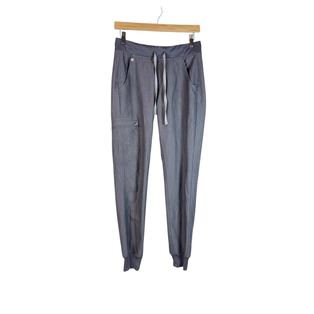 Figs Women’s Zamora Jogger Scrub Pants Gray Size XS Medical
